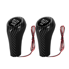 Load image into Gallery viewer, 5/6 Speed Car Gear Shift Knob with LED Backlight Shifter Lever Handle Stick For BMW X1 X3 X5 M5 E39 E60 E61 E46 E82 E87 E90 E91 E92
