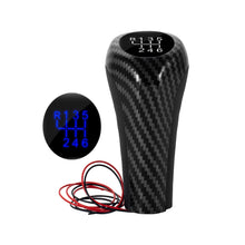 Load image into Gallery viewer, 5/6 Speed Car Gear Shift Knob with LED Backlight Shifter Lever Handle Stick For BMW X1 X3 X5 M5 E39 E60 E61 E46 E82 E87 E90 E91 E92
