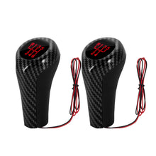 Load image into Gallery viewer, 5/6 Speed Car Gear Shift Knob with LED Backlight Shifter Lever Handle Stick For BMW X1 X3 X5 M5 E39 E60 E61 E46 E82 E87 E90 E91 E92
