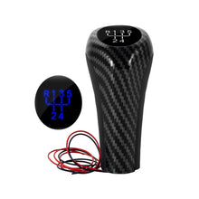 Load image into Gallery viewer, 5/6 Speed Car Gear Shift Knob with LED Backlight Shifter Lever Handle Stick For BMW X1 X3 X5 M5 E39 E60 E61 E46 E82 E87 E90 E91 E92
