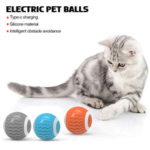 Load image into Gallery viewer, Smart Cat Toys with Light Automatic Rolling Ball Electric Cat Interactive Toys Cats Training Self-moving Kitten Toys for Indoor Playing
