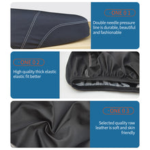 Load image into Gallery viewer, Universal Leather Motorcycle Seat Cover Cushion Full Wrapping Accessories for Moped Motorbike HONDA PCX150 PCX 150 Scooter Case
