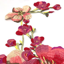 Load image into Gallery viewer, Embroidery Peony Flower Patch Applique DIY Crafts Stiker for Dress Bag Clothes Accessories Badges Sew On DIY Clothing Accessories
