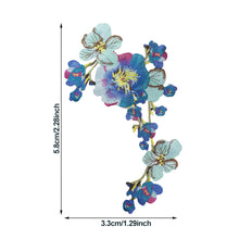 Load image into Gallery viewer, Embroidery Peony Flower Patch Applique DIY Crafts Stiker for Dress Bag Clothes Accessories Badges Sew On DIY Clothing Accessories
