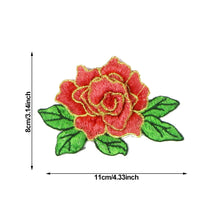 Load image into Gallery viewer, Embroidery Flower Patch Applique DIY Crafts Stiker for Dress Bag Clothes Accessories Badges Sew On DIY Clothing Accessories
