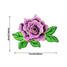 Load image into Gallery viewer, Embroidery Flower Patch Applique DIY Crafts Stiker for Dress Bag Clothes Accessories Badges Sew On DIY Clothing Accessories
