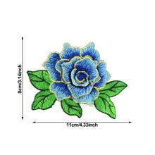 Load image into Gallery viewer, Embroidery Flower Patch Applique DIY Crafts Stiker for Dress Bag Clothes Accessories Badges Sew On DIY Clothing Accessories
