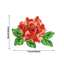 Load image into Gallery viewer, Embroidery Flower Patch Applique DIY Crafts Stiker for Dress Bag Clothes Accessories Badges Sew On DIY Clothing Accessories
