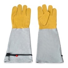 Load image into Gallery viewer, Outdoor Long Work Gloves Cut Resistance Stab-Proof Gardening Gloves Heat Resistant Wear Resistant Labor Protective Gloves Comfortable Breathable Sheepskin Gloves

