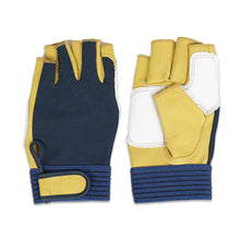 Load image into Gallery viewer, Half Finger Sheepskin Safety Protection Labor Protection Gloves Breathable Anti-Slip Wear-Resistant Outdoor Work Gloves For Riding Gardening Transport Handling
