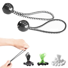 Load image into Gallery viewer, 15.5CM Multi-Functional Elastic Strapping Tape Skycanopy Tent Latex Elastic Ball Rope Storage Rubber Band Outdoor Hiking Camping Accessories
