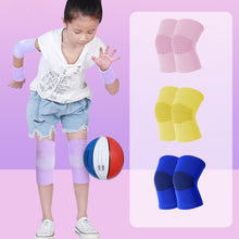 Load image into Gallery viewer, 1 Pair Candy Color Children's Sports Knee Pads Running Basketball Scooter Anti-Fall Kneepads Lightweight Breathable Outdoor Activities Protection
