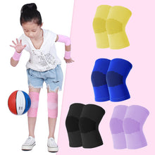Load image into Gallery viewer, 1 Pair Candy Color Children's Sports Knee Pads Running Basketball Scooter Anti-Fall Kneepads Lightweight Breathable Outdoor Activities Protection
