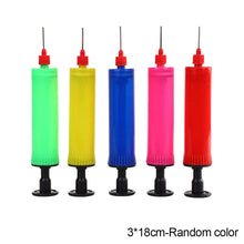 Load image into Gallery viewer, 1 Piece Mini Portable Manual Pump 3*18CM With Air Needle Leather Ball Football Basketball Pump Random Color
