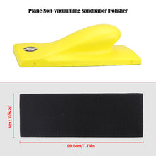 Load image into Gallery viewer, Car Paint Surface Manual Sanding Block Sandpaper Machine Hand Grinding Holder Handheld Polisher Sander For Metal Wood
