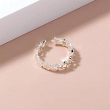 Load image into Gallery viewer, Fluorescent Luminous Hollow Star Ring Glow Pentagram Opening Adjustable Ring Simple Alloy Ring Jewelry
