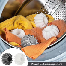 Load image into Gallery viewer, 6*4cm Silicone Laundry Ball Reusable Clothes Cleaning Anti-tangle Tool Pet Hair Remover Washing Machine Cat Hair Catcher Laundry Ball
