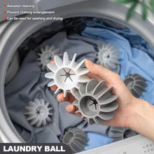 Load image into Gallery viewer, 6*4cm Silicone Laundry Ball Reusable Clothes Cleaning Anti-tangle Tool Pet Hair Remover Washing Machine Cat Hair Catcher Laundry Ball

