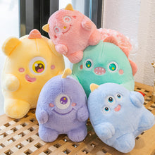 Load image into Gallery viewer, Cute Big Eyes Monster Plush Doll Girl Cartoon Dinosaur Stuffed Toy Kawaii Plush Doll Gifts Room Decor

