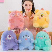 Load image into Gallery viewer, Cute Big Eyes Monster Plush Doll Girl Cartoon Dinosaur Stuffed Toy Kawaii Plush Doll Gifts Room Decor
