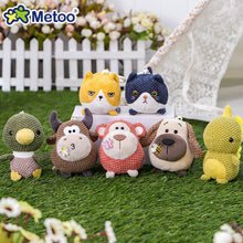 Load image into Gallery viewer, Metoo Cute Cartoon Animal Plush Toys Stuffed Plush Dinosaur Dolls Toys Key Ring Bag Pendant Kids Toy Birthday Gifts Mini Animal Plush Doll Keychain
