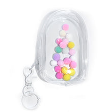 Load image into Gallery viewer, Portable Transparent PVC Mystery Box Organizer Box Keychain Chain Bag Mystery Toy Storage Boxes for Doll Toy Zipper Pouch
