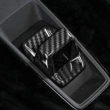 Load image into Gallery viewer, Carbon Fiber Car Gear Shift Head Knob Cover Texture Sticker Decoration Auto Interior Accessories For Audi A7 15-18 A6L 16-18
