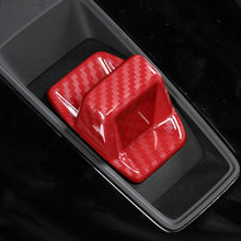Load image into Gallery viewer, Carbon Fiber Car Gear Shift Head Knob Cover Texture Sticker Decoration Auto Interior Accessories For Audi A7 15-18 A6L 16-18
