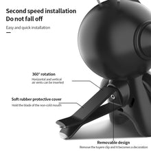 Load image into Gallery viewer, Car Perfume Air Freshener Diffuser Robot Solid Aromatherapy Air Vent Freshener Interior Decor with Rotatable
