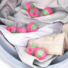 Load image into Gallery viewer, 6pcs Pet Hair Remover for Laundry Lint Remover Washing Machine Balls Reusable Dryer Nylon Balls Dogs Cats Hair Lint Remover
