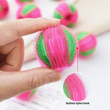 Load image into Gallery viewer, 6pcs Pet Hair Remover for Laundry Lint Remover Washing Machine Balls Reusable Dryer Nylon Balls Dogs Cats Hair Lint Remover
