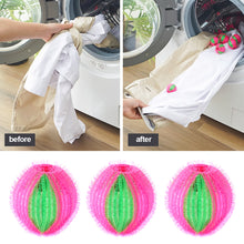 Load image into Gallery viewer, 6pcs Pet Hair Remover for Laundry Lint Remover Washing Machine Balls Reusable Dryer Nylon Balls Dogs Cats Hair Lint Remover
