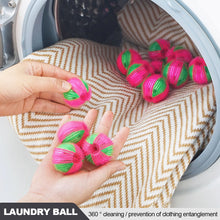 Load image into Gallery viewer, 6pcs Pet Hair Remover for Laundry Lint Remover Washing Machine Balls Reusable Dryer Nylon Balls Dogs Cats Hair Lint Remover
