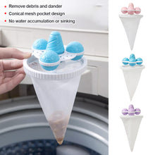 Load image into Gallery viewer, Reusable Washing Machine Filter Bag Floating Lint Hair Catcher Pet Hair Remover Dirt Collection Mesh Laundry Ball Cleaning Tools
