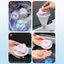 Load image into Gallery viewer, Reusable Washing Machine Filter Bag Floating Lint Hair Catcher Pet Hair Remover Dirt Collection Mesh Laundry Ball Cleaning Tools
