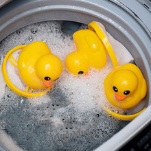 Load image into Gallery viewer, Yellow Duck Reusable Washing Machine Filter Bag Floating Lint Hair Catcher Pet Hair Remover Dirt Collection Mesh Laundry Ball Cleaning Tools
