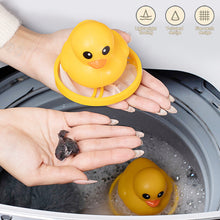 Load image into Gallery viewer, Yellow Duck Reusable Washing Machine Filter Bag Floating Lint Hair Catcher Pet Hair Remover Dirt Collection Mesh Laundry Ball Cleaning Tools
