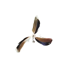 Load image into Gallery viewer, Rotating Feather Pendant with Bell DIY Replace Cat Teaser Stick Replacement Pendant Pet Toy Accessories
