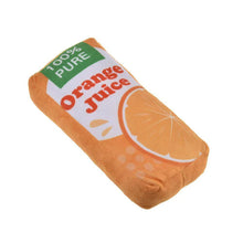 Load image into Gallery viewer, Funny Plush Toys for Dog Squeaky Beer Bottle Dog Toy Bite-Resistant Wine Bottle Juice Box Chew Toy Interactive Toys Pet Supplies
