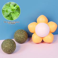 Load image into Gallery viewer, Cat Catnip Toys Ball Cat Treats Candy Licking Snacks Catnip Snack Self Cleaning Teeth Grinding Ball Toy Cat Supplies Pet Cleaning Tool
