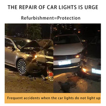 Load image into Gallery viewer, 10ml/20ml/30ml/50ml Car Light Headlight Restorative Liquid Removing Oxidation Dirt Portable Headlight Repair Polish Restoration Liquid
