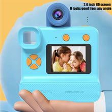 Load image into Gallery viewer, Kids Instant Camera Print Camera For Children Camera 1080P HD Digital Camera Photo Paper Child Toy Camera For Christmas Gift
