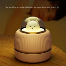 Load image into Gallery viewer, Mini Space Bear Wireless Handheld Vacuum Cleaner Office Desk Keyboard Vacuum Cleaner Household Portable Desktop Vacuum Cleaner
