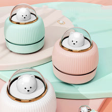 Load image into Gallery viewer, Mini Space Bear Wireless Handheld Vacuum Cleaner Office Desk Keyboard Vacuum Cleaner Household Portable Desktop Vacuum Cleaner
