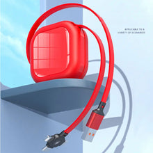 Load image into Gallery viewer, 4in1 Retractable USB Type C Micro USB Charge Cable for iPhone13 12 Pro with phone stand 3in1 2in1 Portable Charger Data Cable
