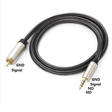 Load image into Gallery viewer, RCA 3.5MM Jack Aux Cable Stereo Digital Coaxial Audio Line Applies Mi TV 1st / 2nd Generation Versions
