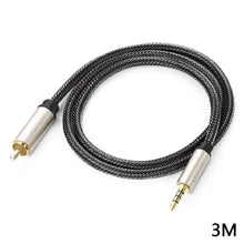 Load image into Gallery viewer, RCA 3.5MM Jack Aux Cable Stereo Digital Coaxial Audio Line Applies Mi TV 1st / 2nd Generation Versions
