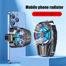 Load image into Gallery viewer, X52 Cooling Fans for Mobile Phone Rechargeable Battery Silent Cooler Three Speed Adjustable Cell Phone Gaming Radiator
