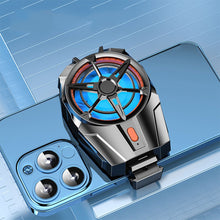 Load image into Gallery viewer, X52 Cooling Fans for Mobile Phone Rechargeable Battery Silent Cooler Three Speed Adjustable Cell Phone Gaming Radiator
