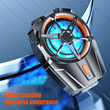 Load image into Gallery viewer, X52 Cooling Fans for Mobile Phone Rechargeable Battery Silent Cooler Three Speed Adjustable Cell Phone Gaming Radiator
